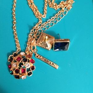 Necklace and earrings